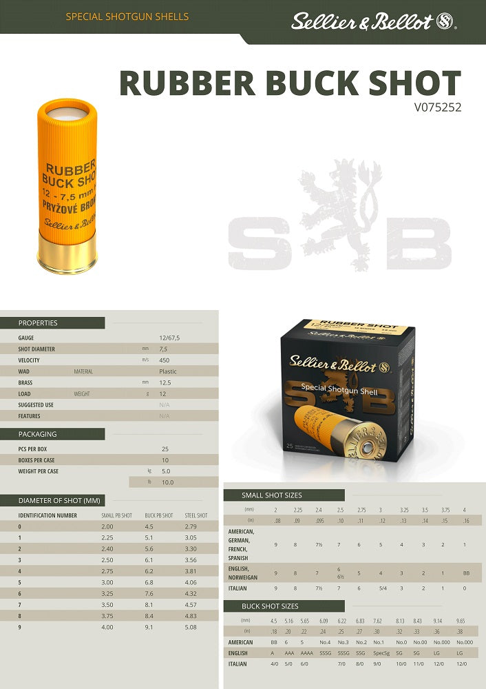 Munitions S&B - Cal. 12X67 - 12g