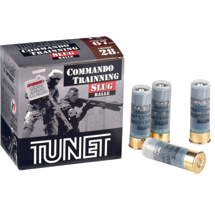 Cartouches Tunet Commando Training par pack x250 Cal. 12/67 101XX80BTU