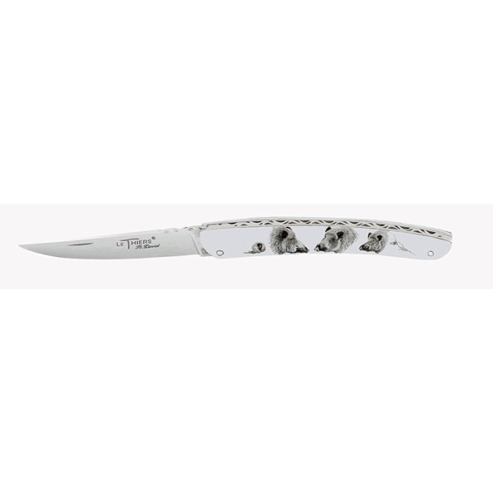 Couteau Robert David Le Thiers Manche Acrylique - Lame 90mm DT0112SGL