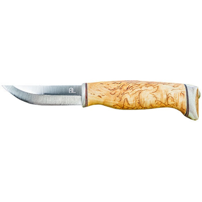 Handicraft knife Arctic Legend Manche bouleau frisé AL989