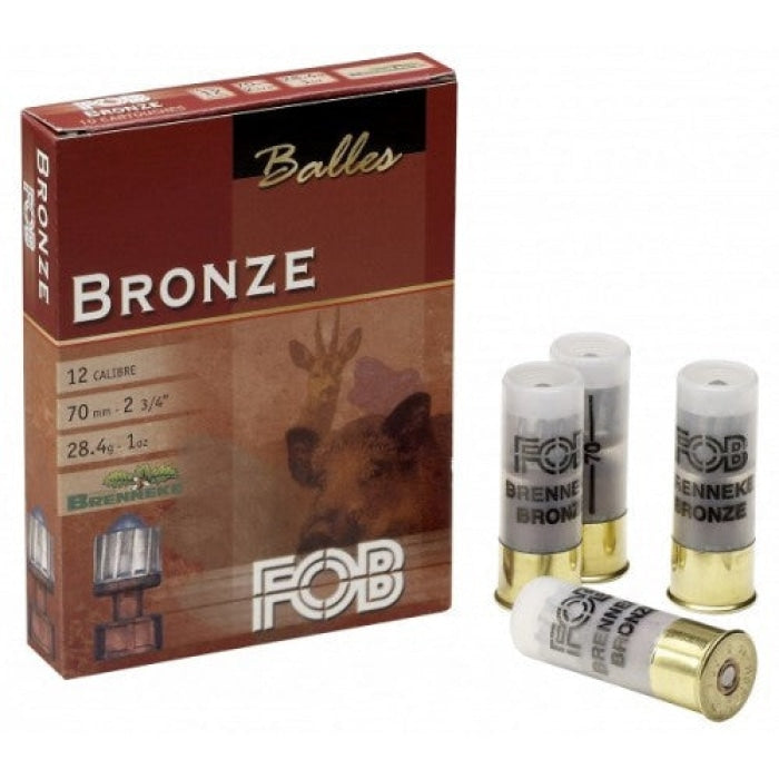 Munitions FOB Brenneke Bronze - Cal.12/70 - Par 10 105YU80BBR