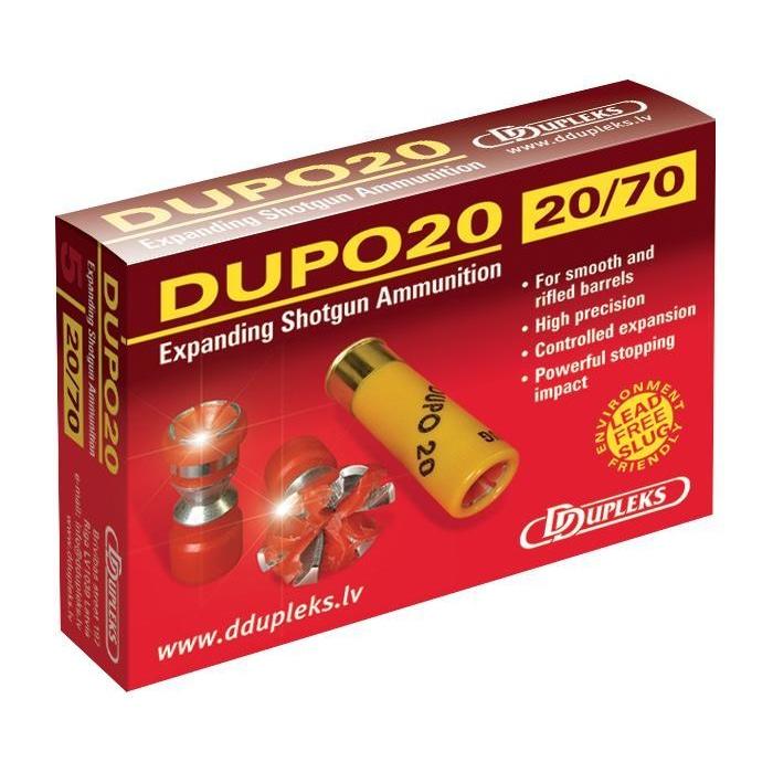 Balles Dupleks Dupo 20 - Cal. 20/70 DDD20