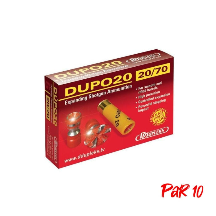 Balles Dupleks Dupo 20 - Cal. 20/70 DDD20P10