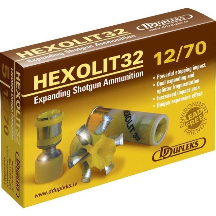 Balles Dupleks Hexolit 32 - Cal. 12/70 DDH32