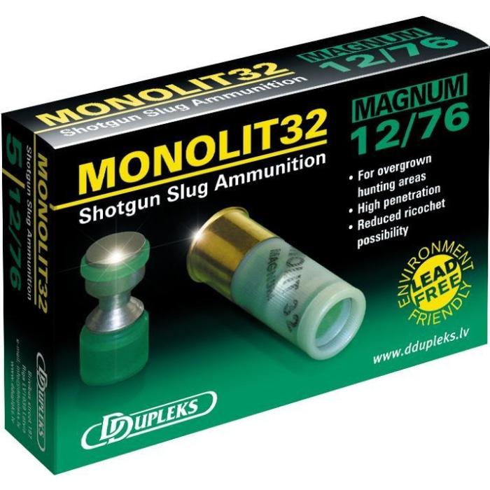 Balles Dupleks Monolit 32 - Cal. 12/70 DDM32