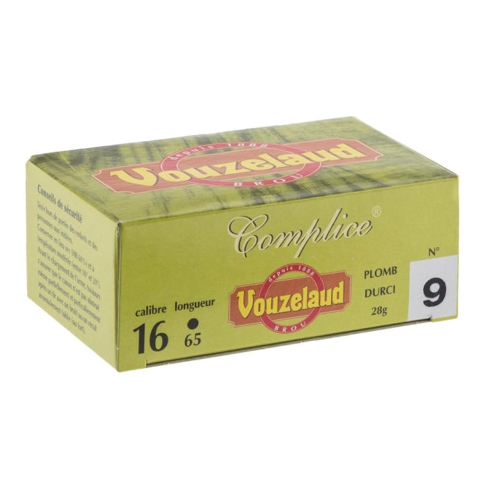Cartouches Vouzelaud Complice 65 - Cal. 16/65 ML2026