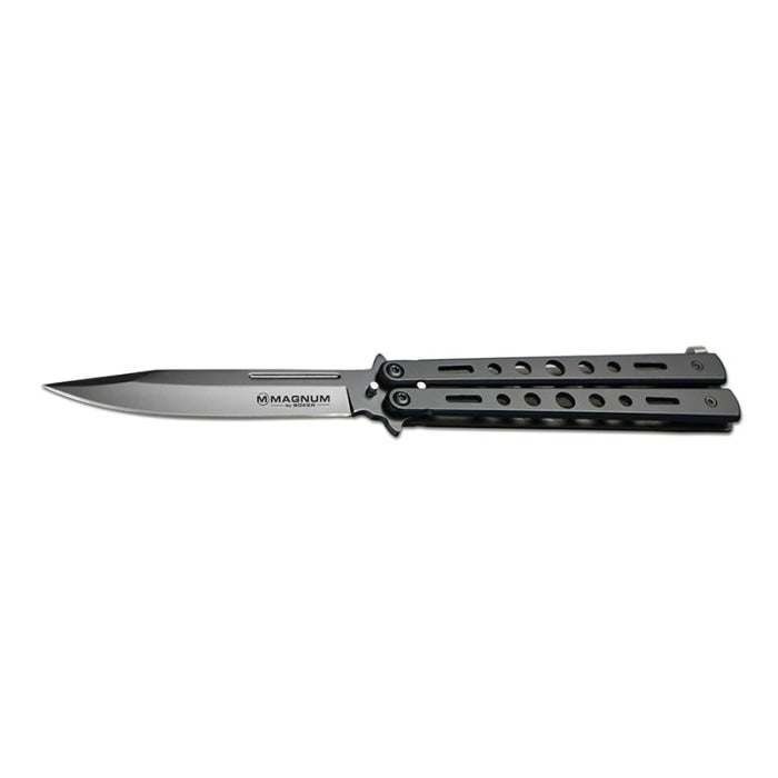 Couteau Boker Magnum Balisong All Black - Lame 95mm 06EX402
