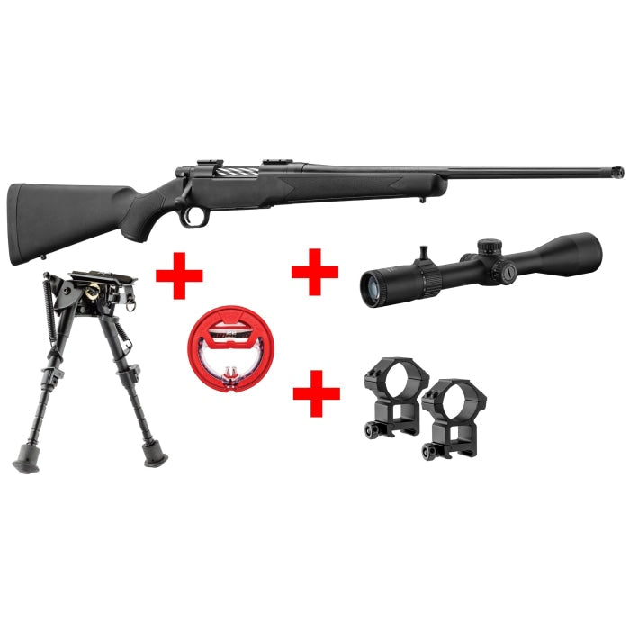 PACK TLD - Carabine Mossberg Patriot 308 Win + Lunette 6-24X50