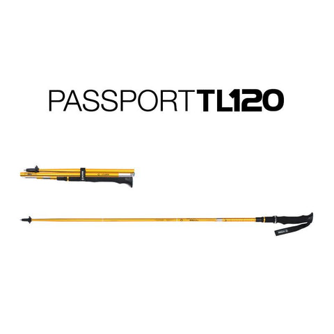 Bâtons de Marche Helinox Passeport TL120ADJ Jaune