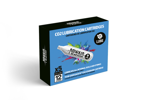 Cartouches d'entretien Powair CO² lube 12gr - Par 5