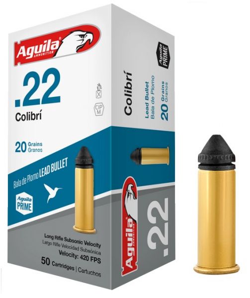 Munitions Aguila Colibri - Cal. 22LR