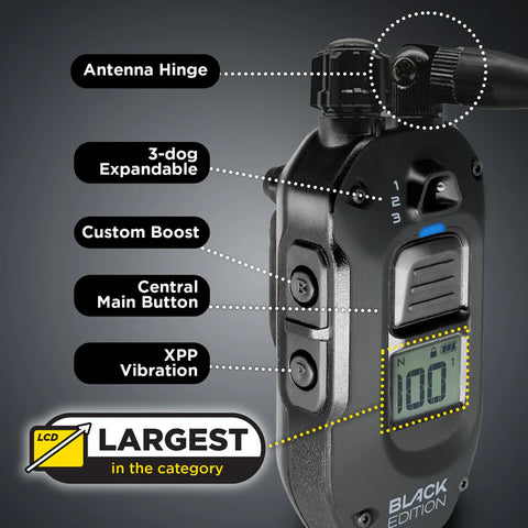 GPS Dogtra 1200X Black Kit 1-Chien