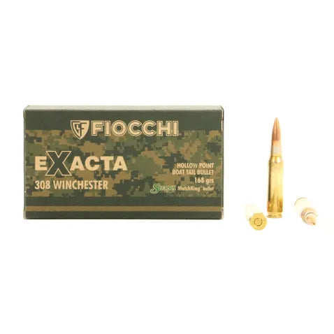 Munitions Fiocchi Exacta - Cal. 308 Win.