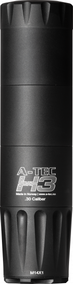 Silencieux A-Tec H3 adapté au calibre .223, solution idéale pour minimiser le bruit lors du tir