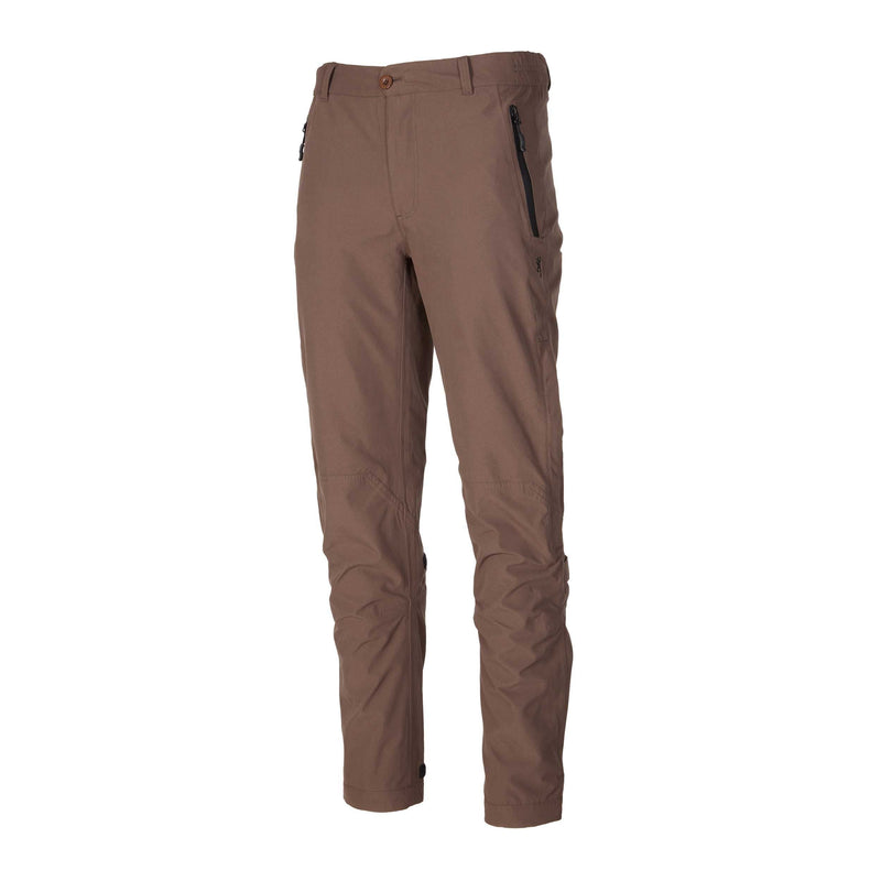 "Pantalon de chasse Browning Ultimate Pro marron, robuste et confortable, idéal pour les activités en extérieur et la chasse."