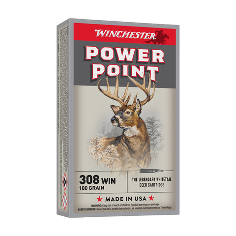 Balles Winchester Power Point - Cal 308 Win