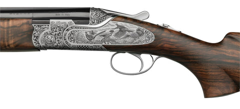 "Fusil superposé Beretta SL3 P MD calibre 12/76 avec canon de 71 cm, idéal pour le tir sportif et la chasse."