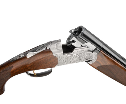 "Beretta 687 Silver Pigeon V calibre 20/76, fusil superposé de prestige pour la chasse et le tir sportif."