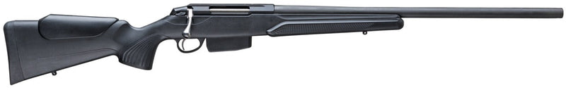 "Carabine à verrou Tikka T3X Varmint avec crosse en bois en calibre 30-06 Sprg, alliant tradition et performance pour la chasse au gros gibier."