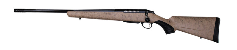 "Carabine Tikka T3X Lite Roughtech noire pour gaucher en calibre .308 Win, canon de 51 cm, pour une précision exceptionnelle et une robustesse inégalée."