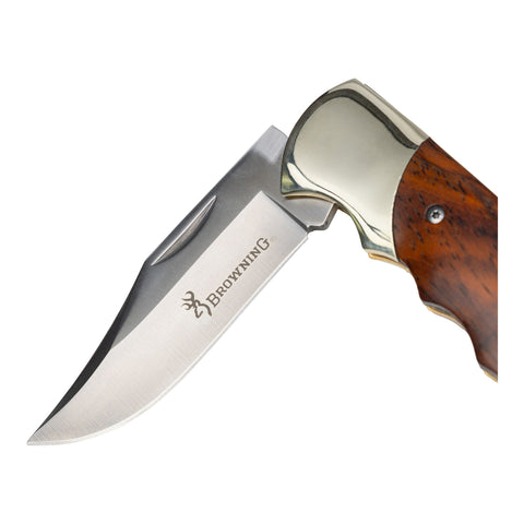 Couteau Browning Knife 111 Lockback Wood
