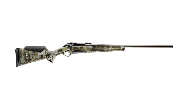 "Carabine à verrou Benelli Lupo Optifade E2 avec canon de 56 cm en camouflage pour précision et discrétion à la chasse."