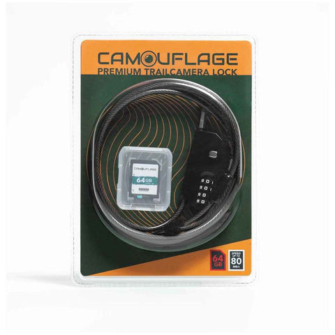 Kit Cadenas et Carte SD  Camouflage 64 GB