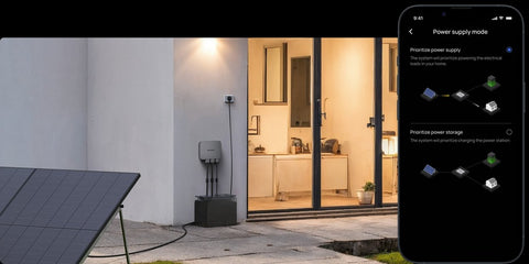 Kit Solaire Etanche EcoFlow avec batterie 2KWH