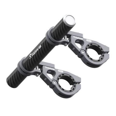 Rallonge de Guidon Fibre de Carbone Outplorer pour Support Smartphone