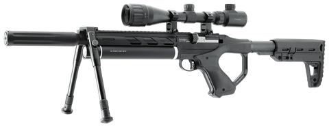 Pack carabine PCP UX Notos + Lunette 3-9x40 + Bipied - 28 J