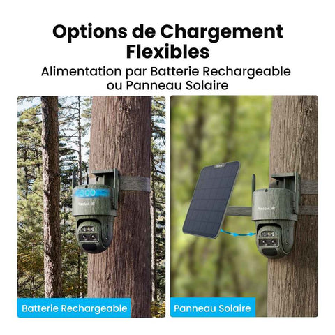 Caméra 4G Reolink Sans Fil à Double Objectifs