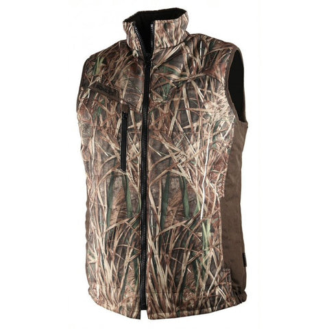 Gilet matelassé Somlys réversible Multihunt roseaux 417 - ChasseTir.com