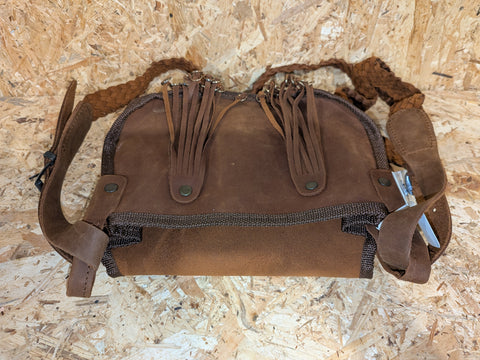 Sac à cartouche Januel Garenne Cuir Pleine Fleur