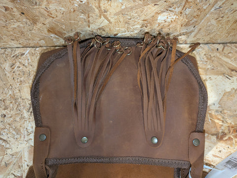 Sac à cartouche Januel Garenne Cuir Pleine Fleur
