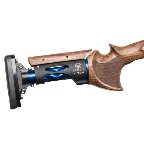 "Crosse Beretta TSK DT11 pour trap, spécialement conçue pour gauchers, taille L, pour une ergonomie et performance maximales."