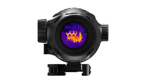 "Lunette thermique avancée Burris S35 Gen 2 avec zoom 3.2-12.7, parfait pour le repérage en conditions difficiles."