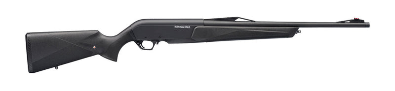"Carabine semi-automatique Winchester SXR² pour gauchers, en composite avec canon fileté, légère et précise, idéale pour la chasse et le tir sportif, adaptable à divers accessoires."