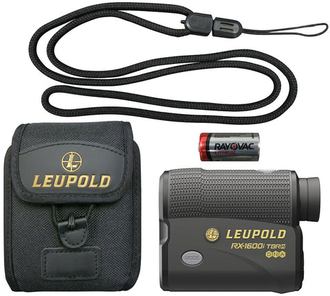 Telemetre Leupold RX-1600i TBR/W with DNA Laser Rangefinder Black/Gray OLED Selectable