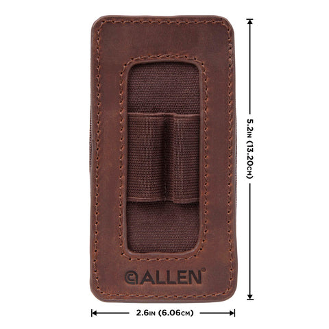 Cartouchière Allen Castle Rock Forend Cuir Marron
