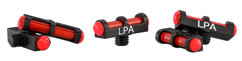 Guidon Fibre Optique Europ-Arm Rouge LPA