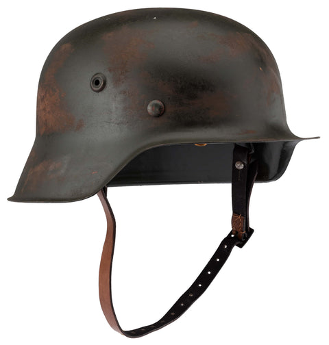 Reproduction Casque Allemand Europ-Arm M35 Vieilli - ChasseTir.com