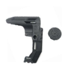 Crosse Bo Manufacture Minimaliste 2 Noire pour M4 AEG - ChasseTir.com