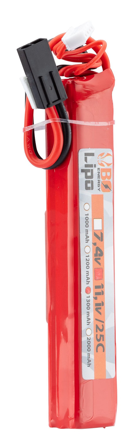 Stick Batterie Bo Manufacture Lipo 3S 11.1V 1300mAh 25C