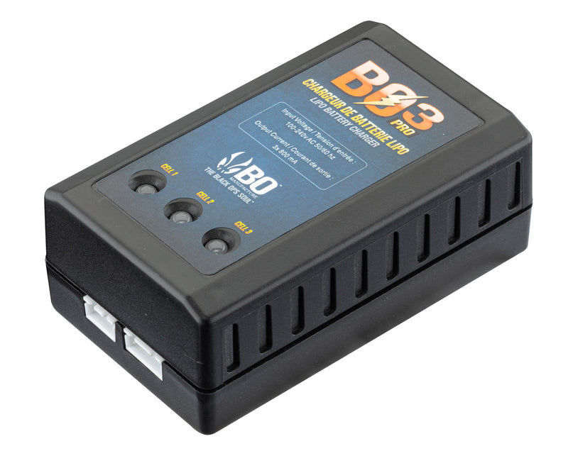 Chargeur de Batterie Bo Manufacture BO3 Lipo 7.4V et 11.1V en Sachet