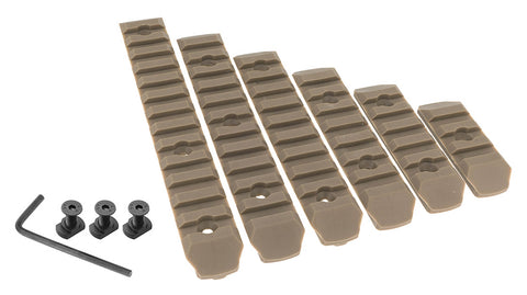 Rails BO Manufacture M-Lok Set de 6