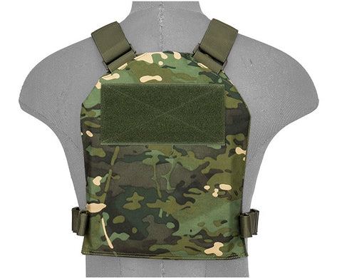 Gilet Lancer Tactical Standard Issue Plate Carrier 1000D Tropic Camo