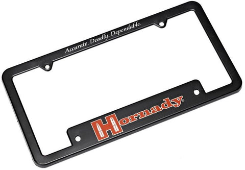 Cadre de plaque d’immatriculation Hornady - ChasseTir.com