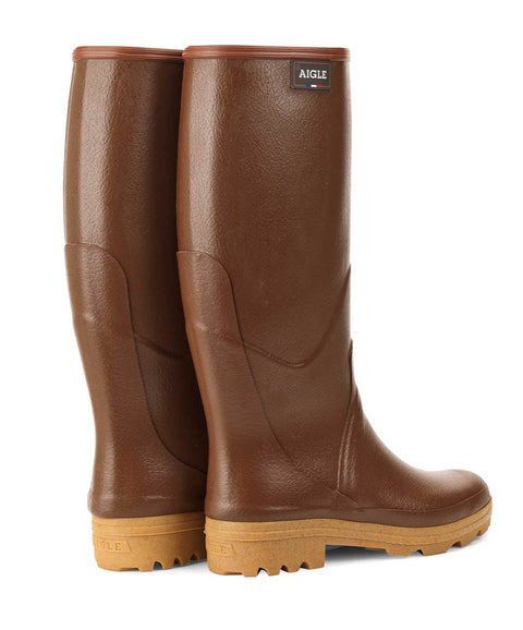 Bottes Aigle pour les professionnels / Modèle Chambord Pro 2 / Coloris Ambre - ChasseTir.com