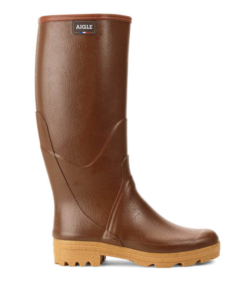Bottes Aigle pour les professionnels / Modèle Chambord Pro 2 / Coloris Ambre - ChasseTir.com