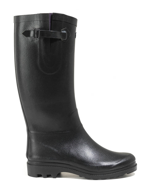 Bottes de pluie Aigle Femme Boyfriend Aiglentine 2 Noir - ChasseTir.com